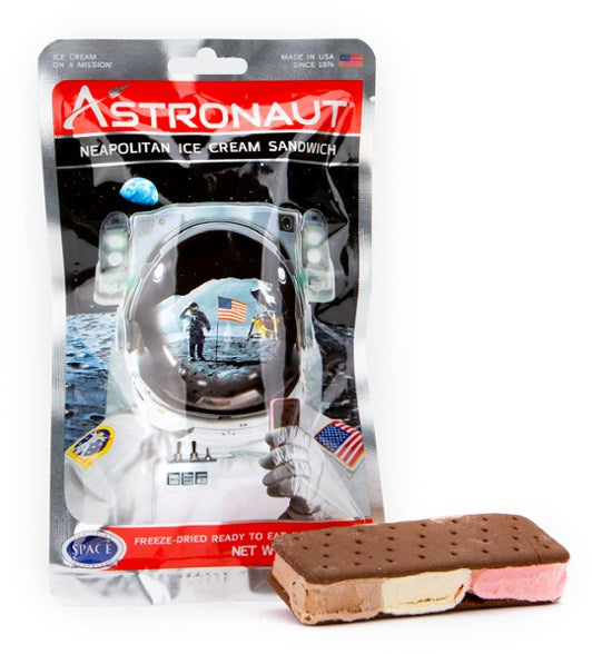 Astronaut Neopolitian Ice Cream Sandwich