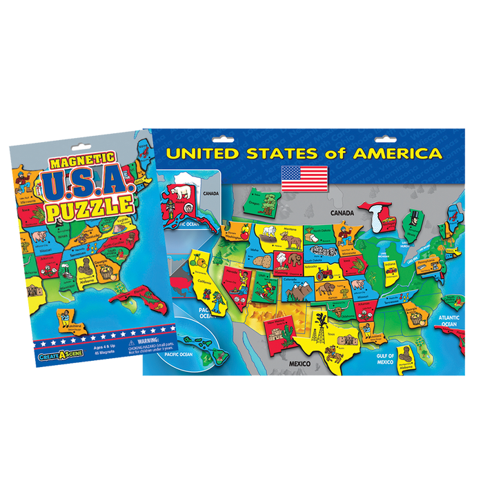 USA - Magnetic Puzzle