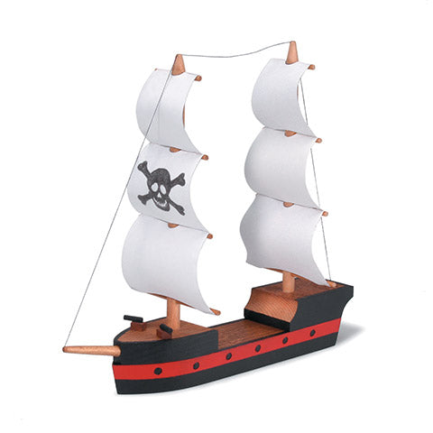 Pirate Ship Wood Kit