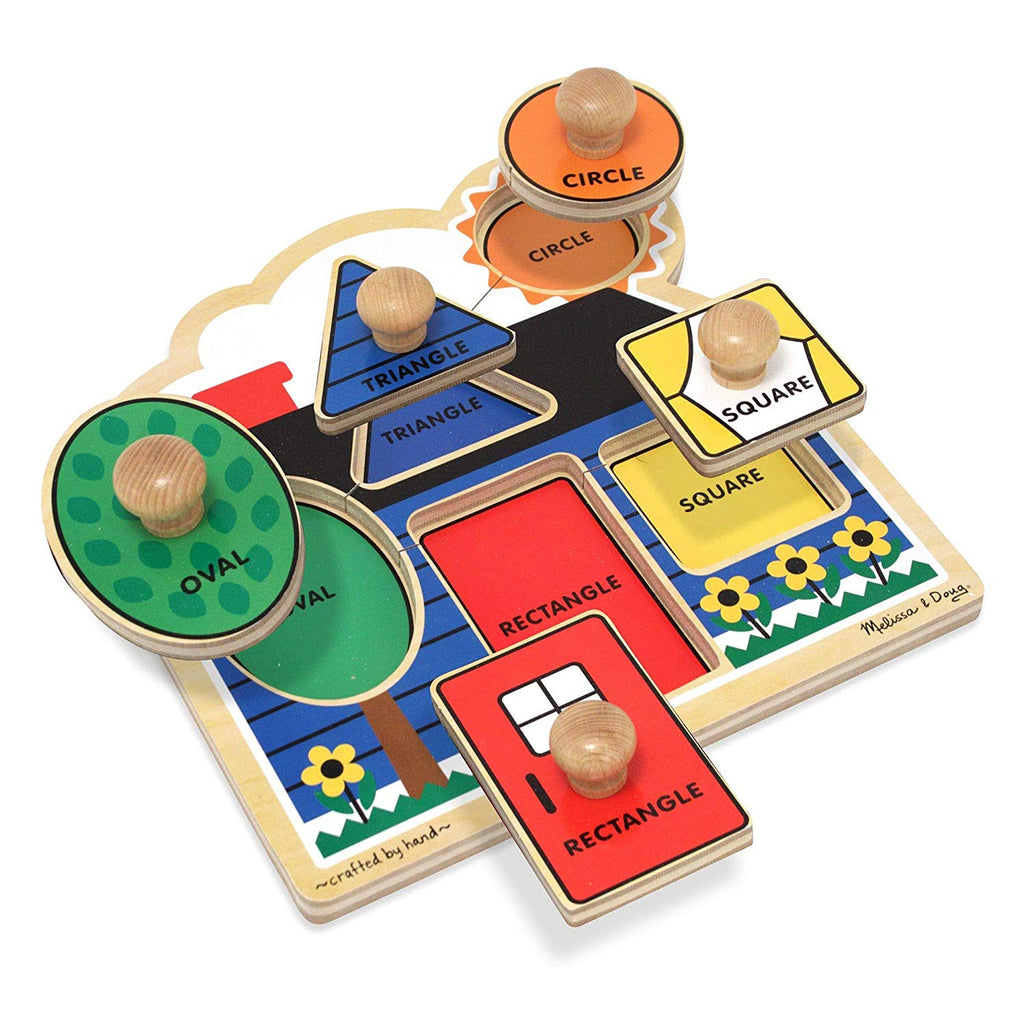 First Shapes Jumbo Knob Puzzle — Nature's Workshop Plus