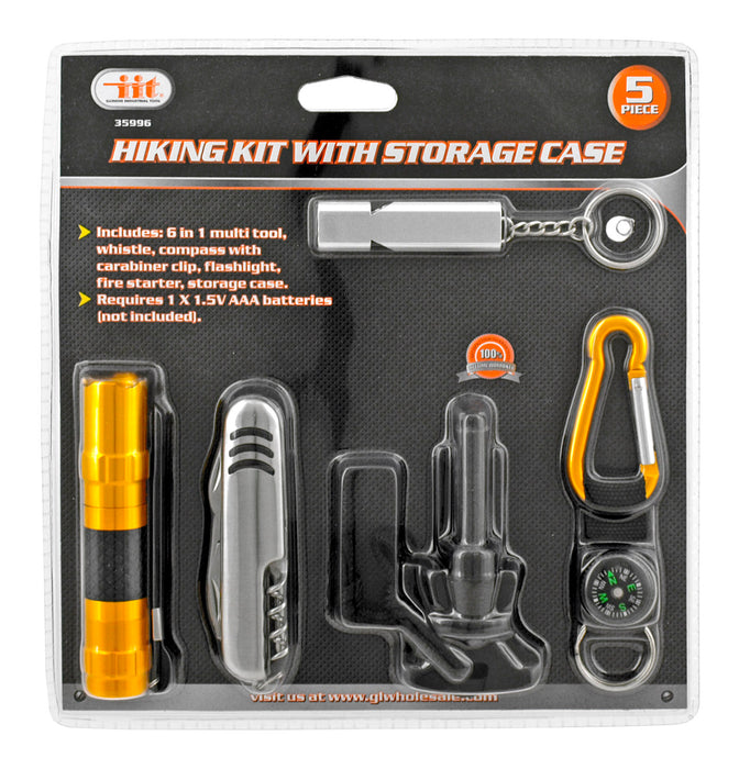 Hiking Kit With Storage Case!