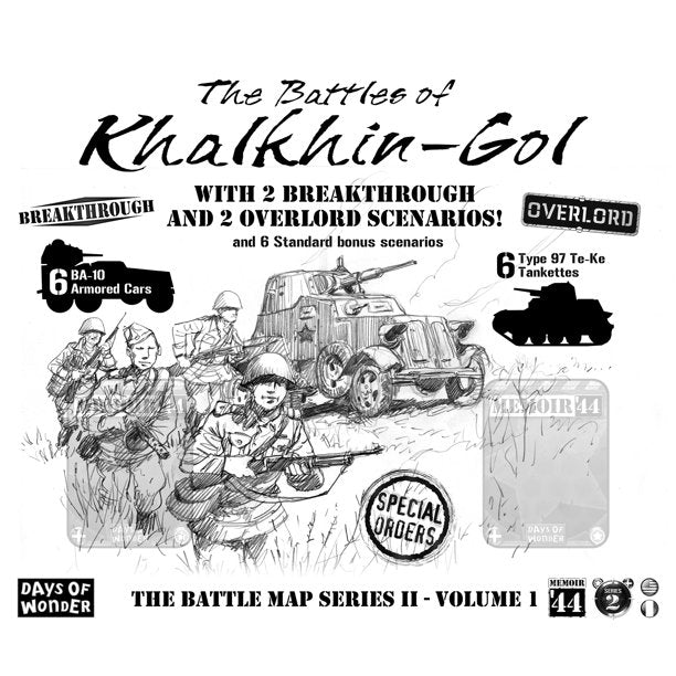 Battle of Khalkhin memoir map