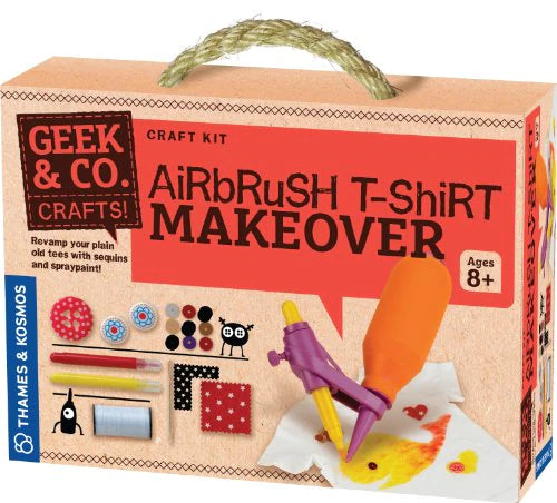 Airbrush T-Shirt Makeover - Geek