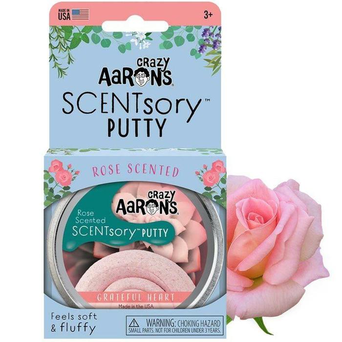 Crazy Aaron's SCENTsory Putty-Rose Scented
