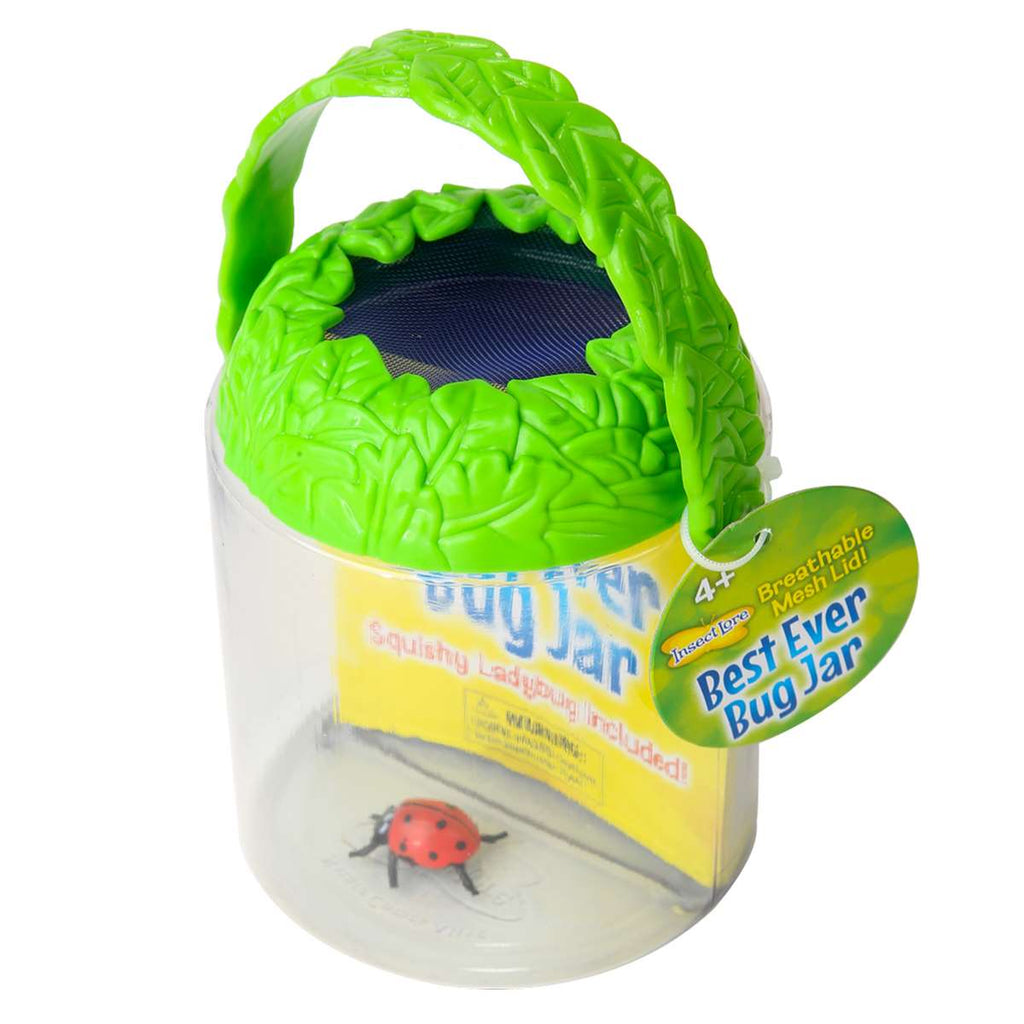 Insect Lore Barattolo Per Insetti Best Ever – Contenitore Infrangibile Con Lente E Maniglia Per Esplorazioni All'Aperto, Gioco Educativo Per Bambini 4+