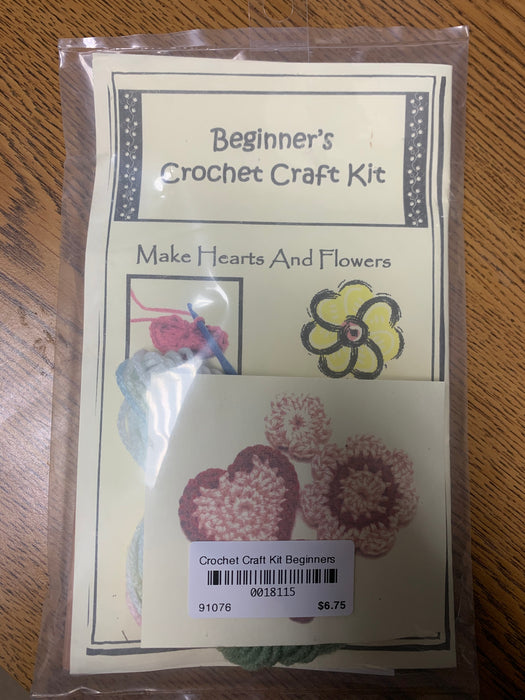 Crochet Craft Kit Beginners