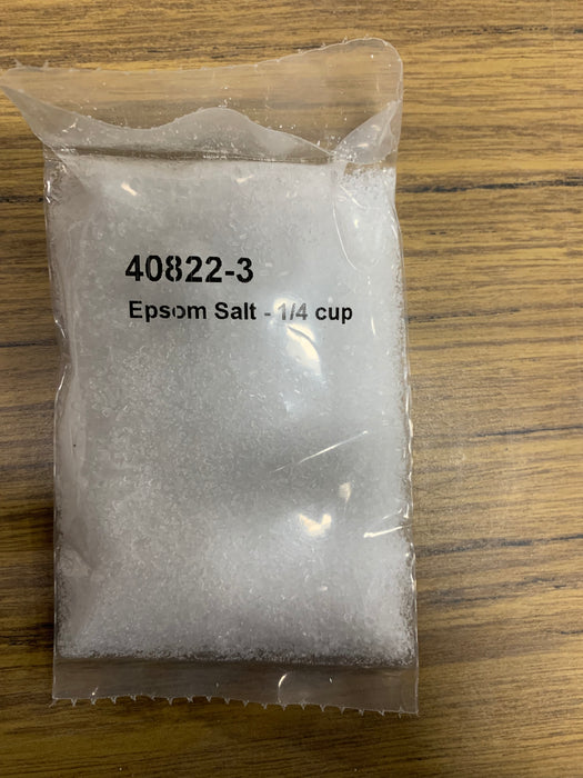 Epsom salt - 1/4 cup