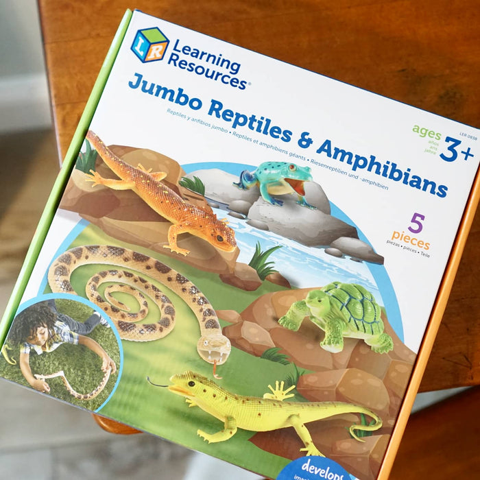 Jumbo Reptiles & Amphibians by Learning Resources