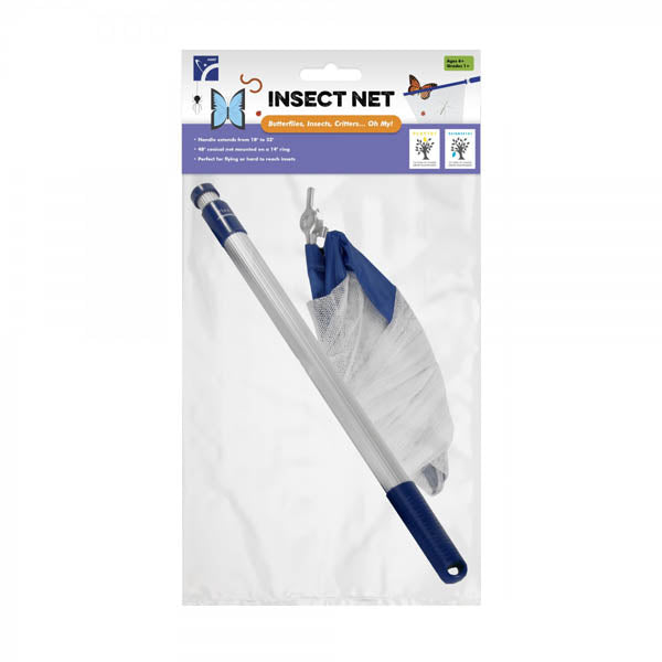 Insect Net Blue Trim
