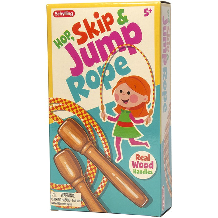 Skipping Rope w/Wooden Handles