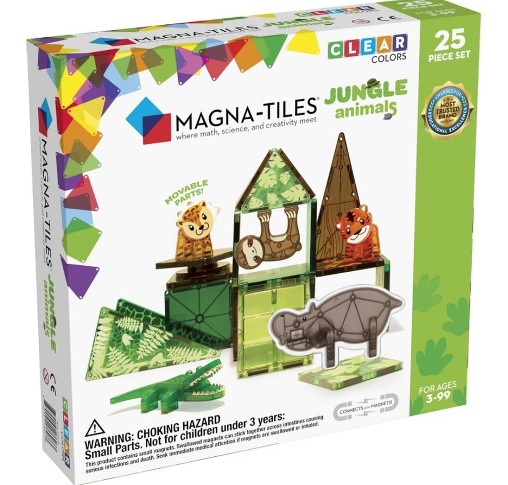Magna-Tiles Jungle Animals Explore jungle life and creativity with