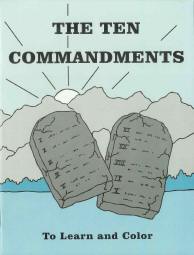 The Ten Commandments Learn-and-Color