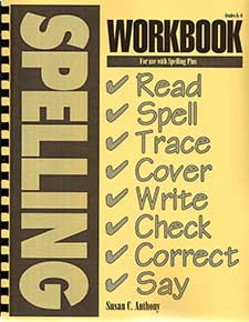 Workbook for Spelling Plus K-6
