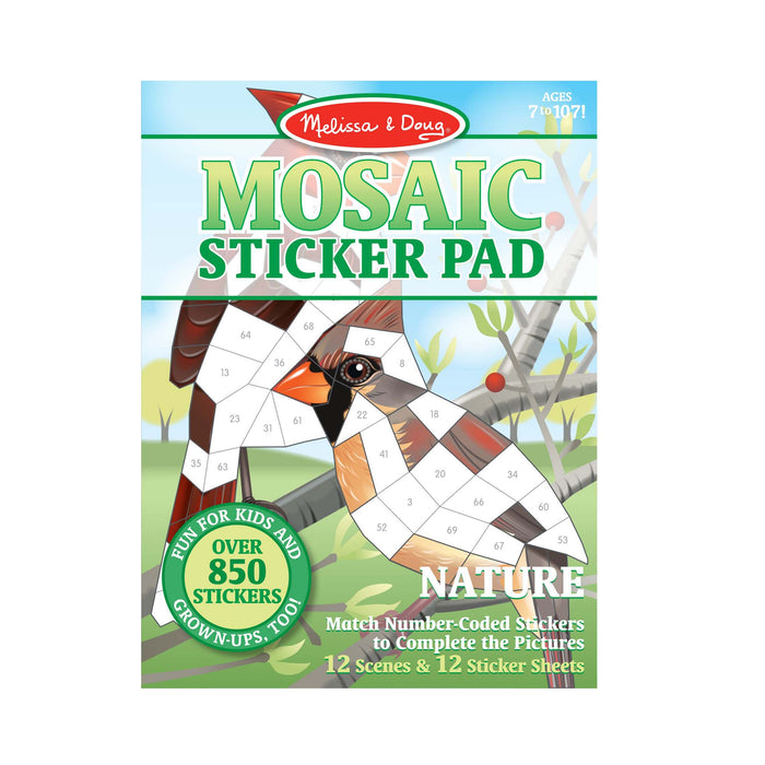 Nature Mosaic Sticker Pad Melissa and Doug