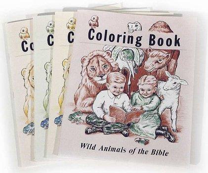 Bible Coloring Book set of 4