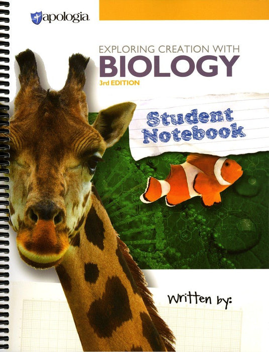 Exploring Creation Biology, 3rd Edition, Notebook