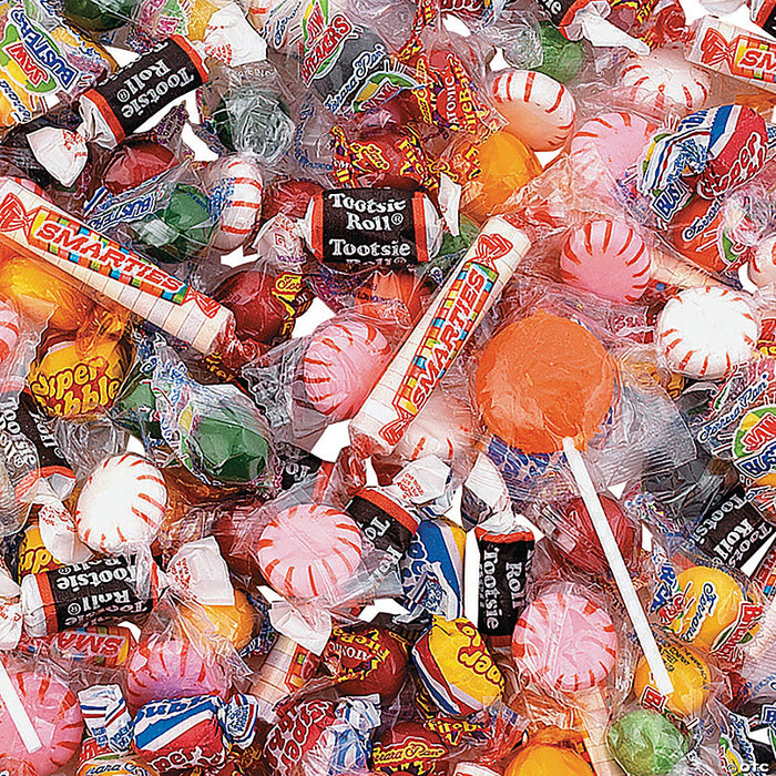 Assorted candies