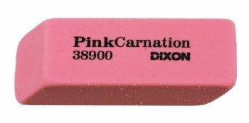 Pink Carnation Eraser