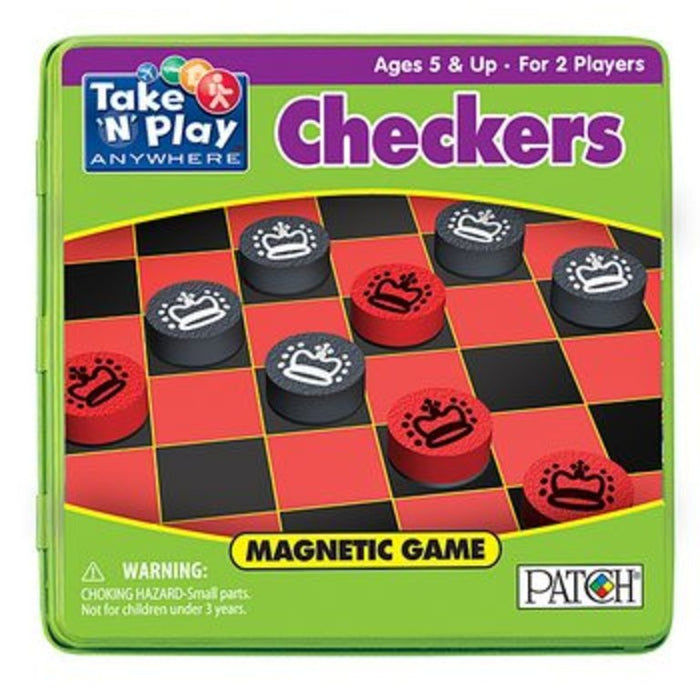 Mini Magnetic Travel Games Checkers