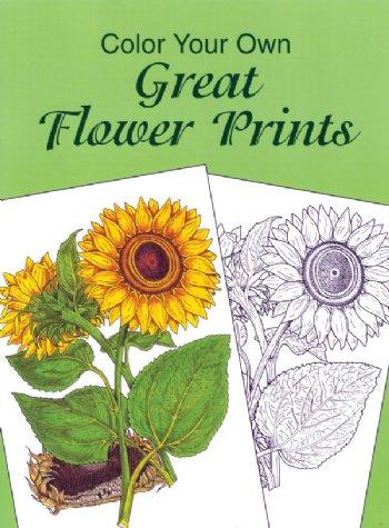 Color Great Flower Prints