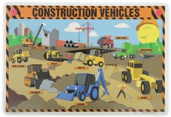 Construction Vehicles Mat