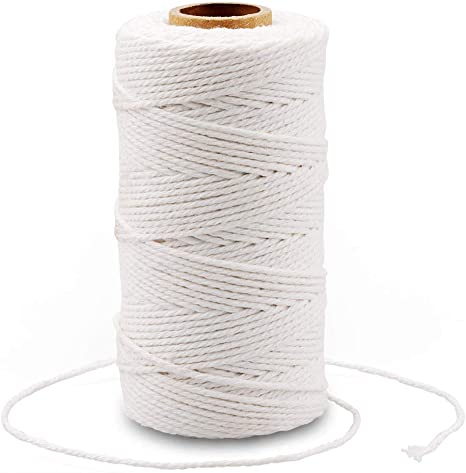 30ft White Cotton String for Arts, Crafts, and Practical Use — Nature's ...