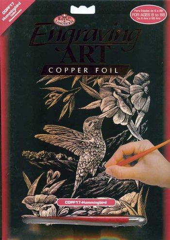 Copper Engraving - Hummingbird