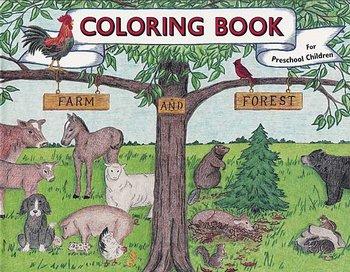 Farm & Forest Coloring Book