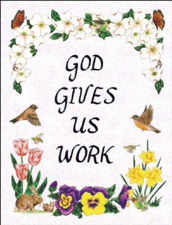 *God Gives Us Work - Jewel