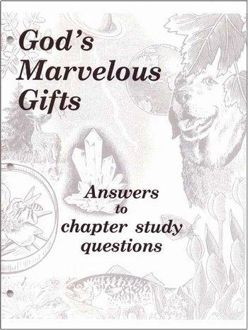 God's Marvelous Gifts Teacher Key