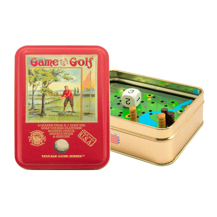 Vintage Golf Game Tin