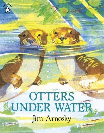 Otters Under Water
