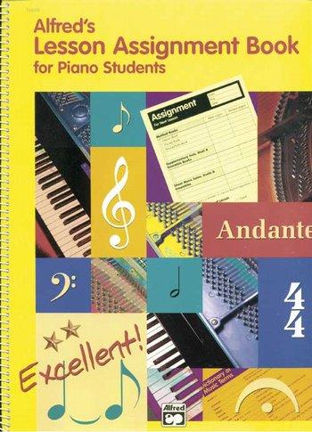 Piano Lesson Assignment Book — Nature's Workshop Plus
