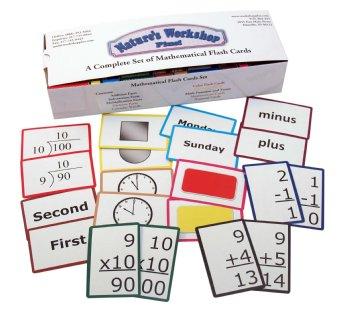 Mathematical Flash Cards Set
