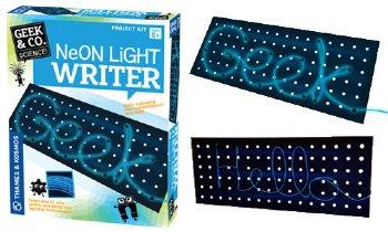 Neon Light Writer - Geek