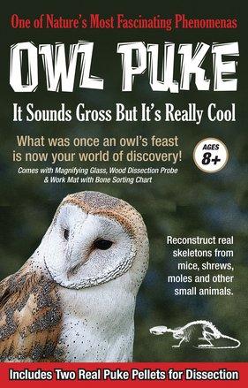 Owl Puke - Boxed set of two pellets — Nature's Workshop Plus