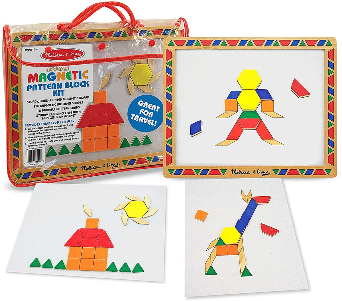 Magnetic Pattern Block Set — Nature's Workshop Plus