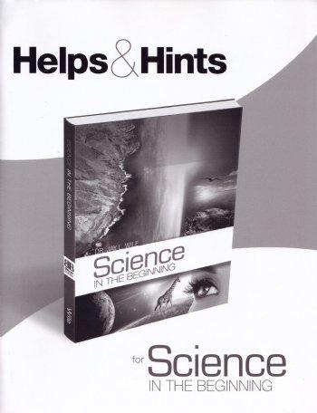 Science in the Beginning- Helps & Hints