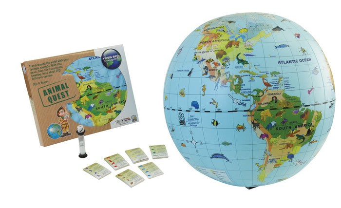 Animal Quest Globe and Game