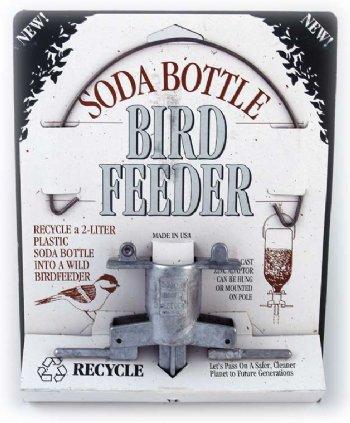 Soda Bottle Bird Feeder-Metal