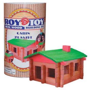 Log Cabin Playset sm- RoyToy #6