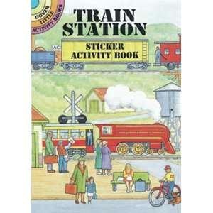 Train Station Sticker Book