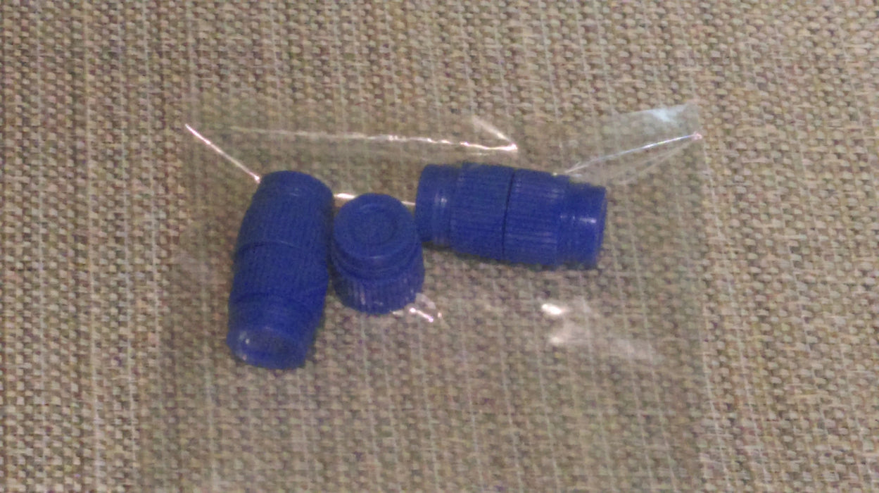 Test Tube caps Plastic  - 5pk