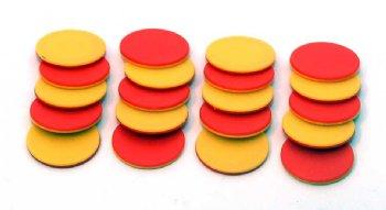 Two-color counters - 25pcs