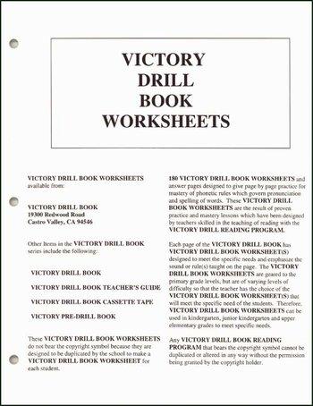 Victory Drill Book Worksheets