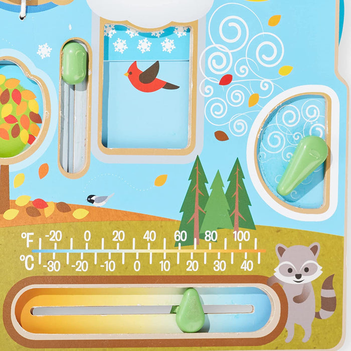 Lets Explore Wooden Weather Board
