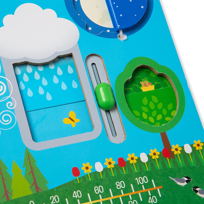 Lets Explore Wooden Weather Board