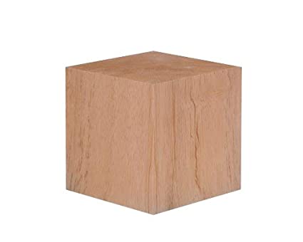 Wood block - 13x8x1.5 cm