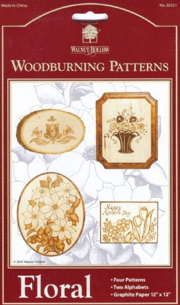 Floral Woodburning Patterns