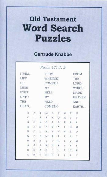 Old Testament Word Search Puz.